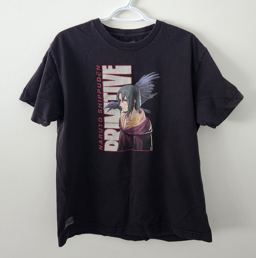 Primitive Gray Naruto Graphic Tee